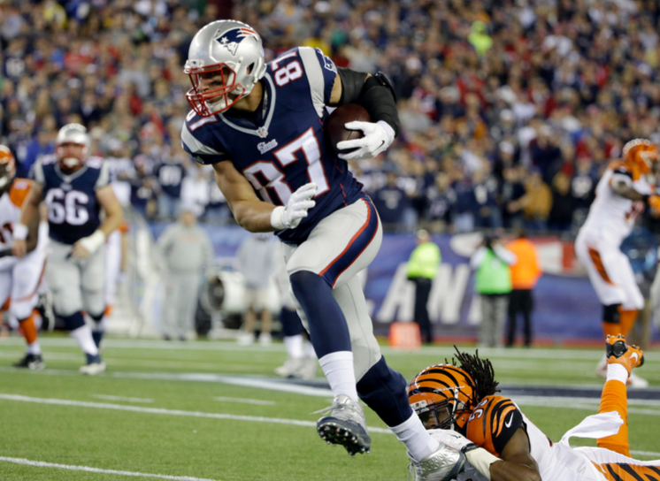 Rob Gronkowski Week 5