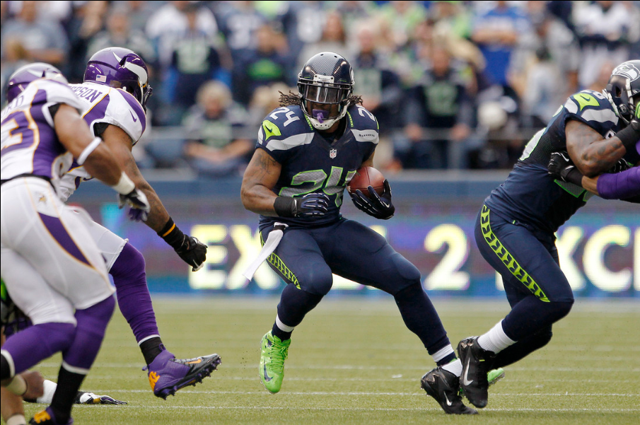 Marshawn Lynch Week 9