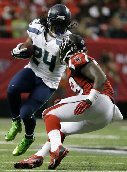 Marshawn Lynch Week 10
